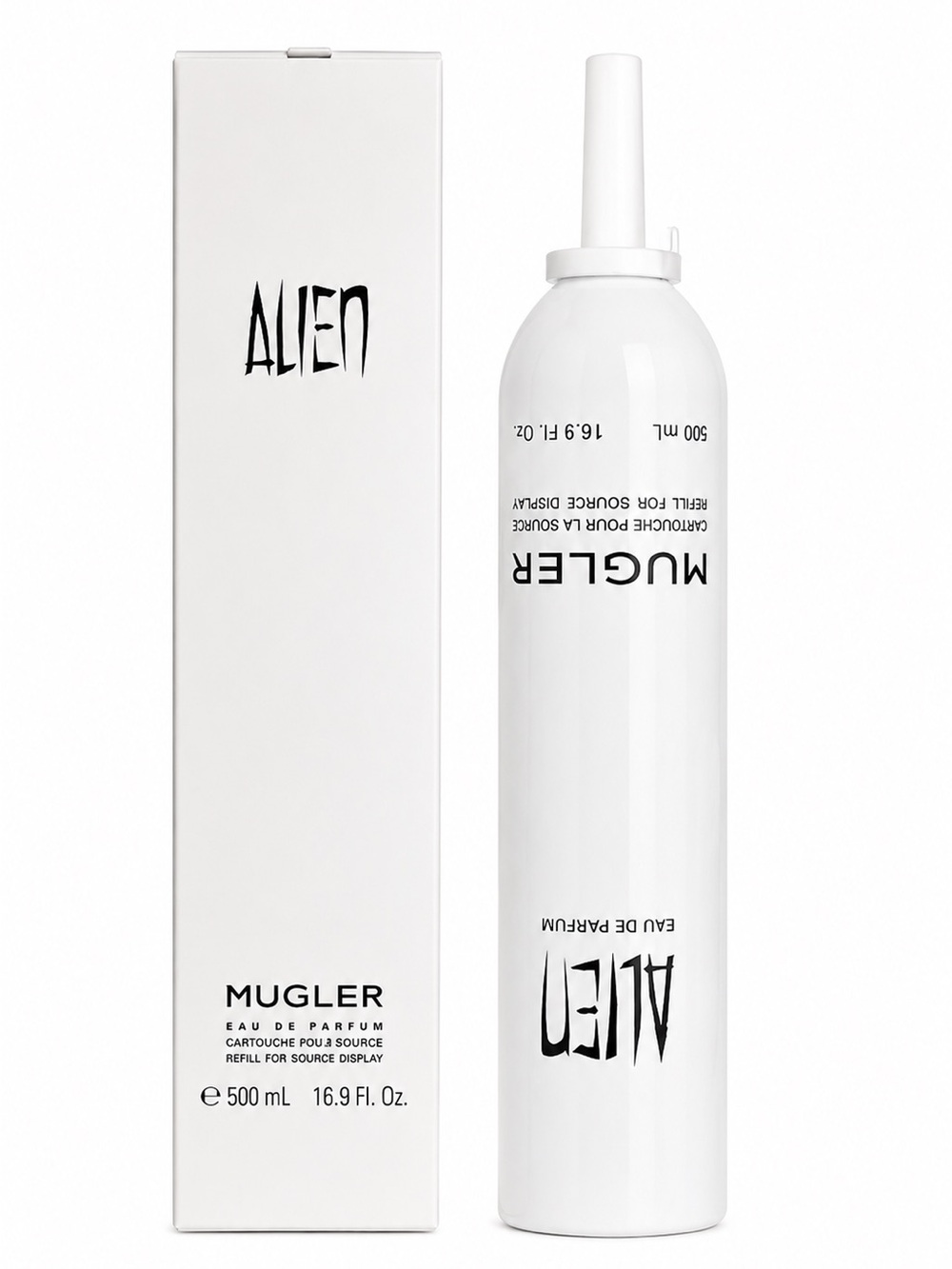 THIERRY MUGLER ALIEN EAU DE PARFUM 500ML REFILL FOR SOURCE DISPLAY - BRAND NEW
